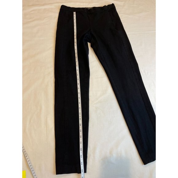 Banana Republic Women Sloan Pants V/700055010 Devon Side Zipper Black Size 6L - Picture 5 of 10